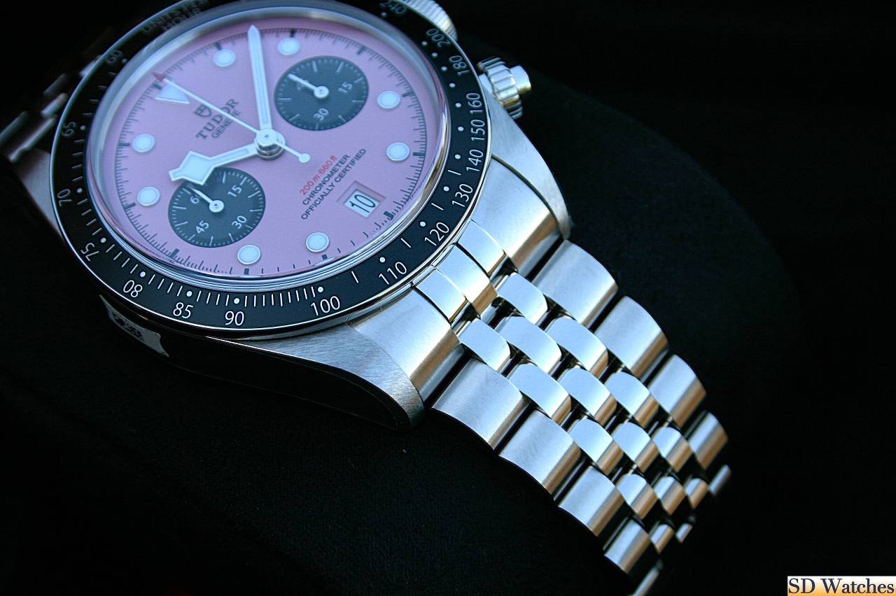 FS: TUDOR 79360N PINK BLACK BAY CHRONOGRAPH WATCH NIB image 2