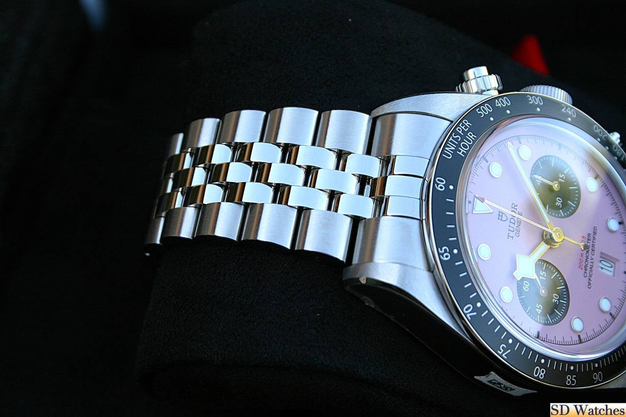 FS: TUDOR 79360N PINK BLACK BAY CHRONOGRAPH WATCH NIB image 3