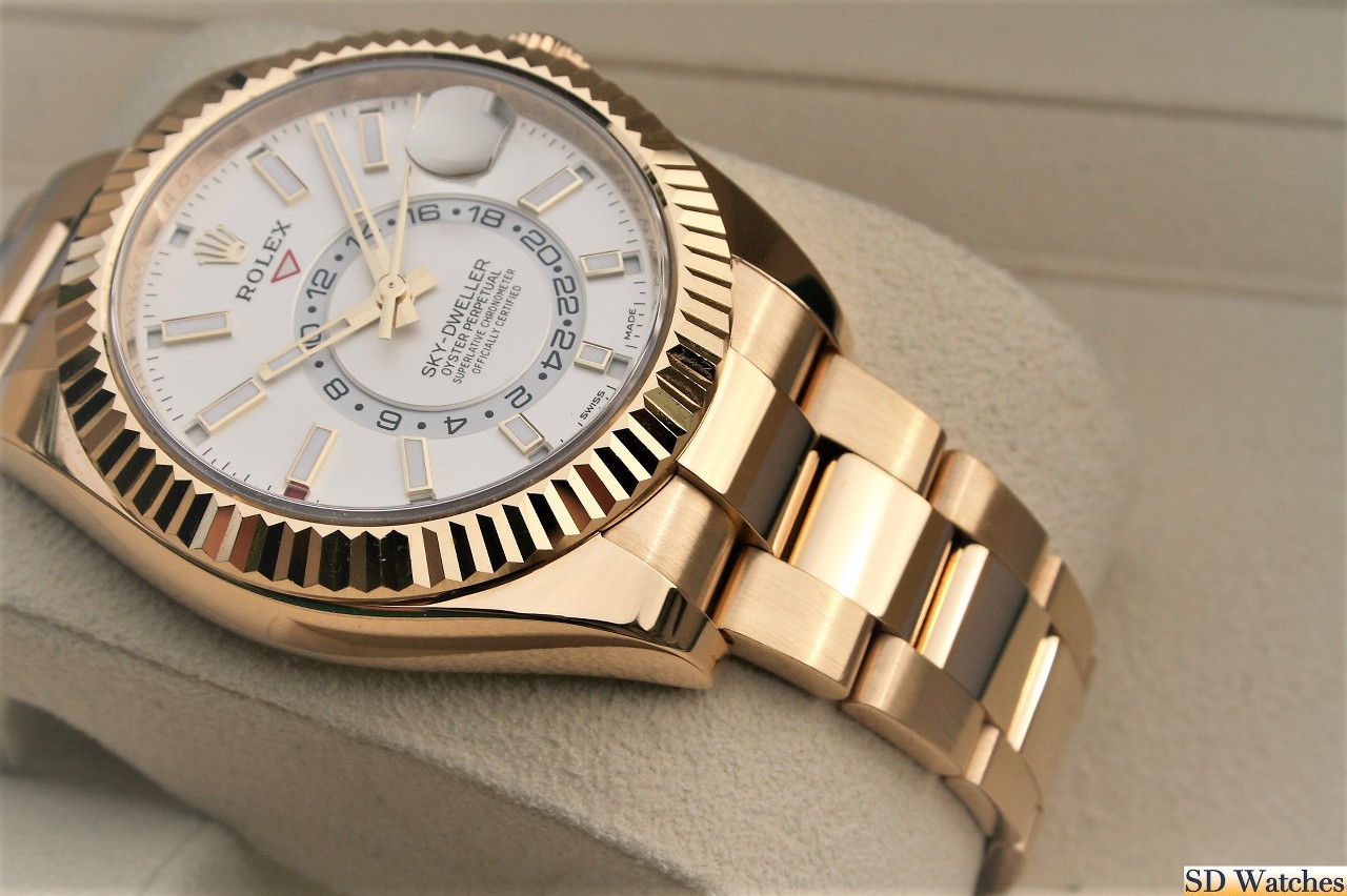FS: ROLEX 326938 SKY-DWELLER WATCH 18K WHITE INDEX image 2