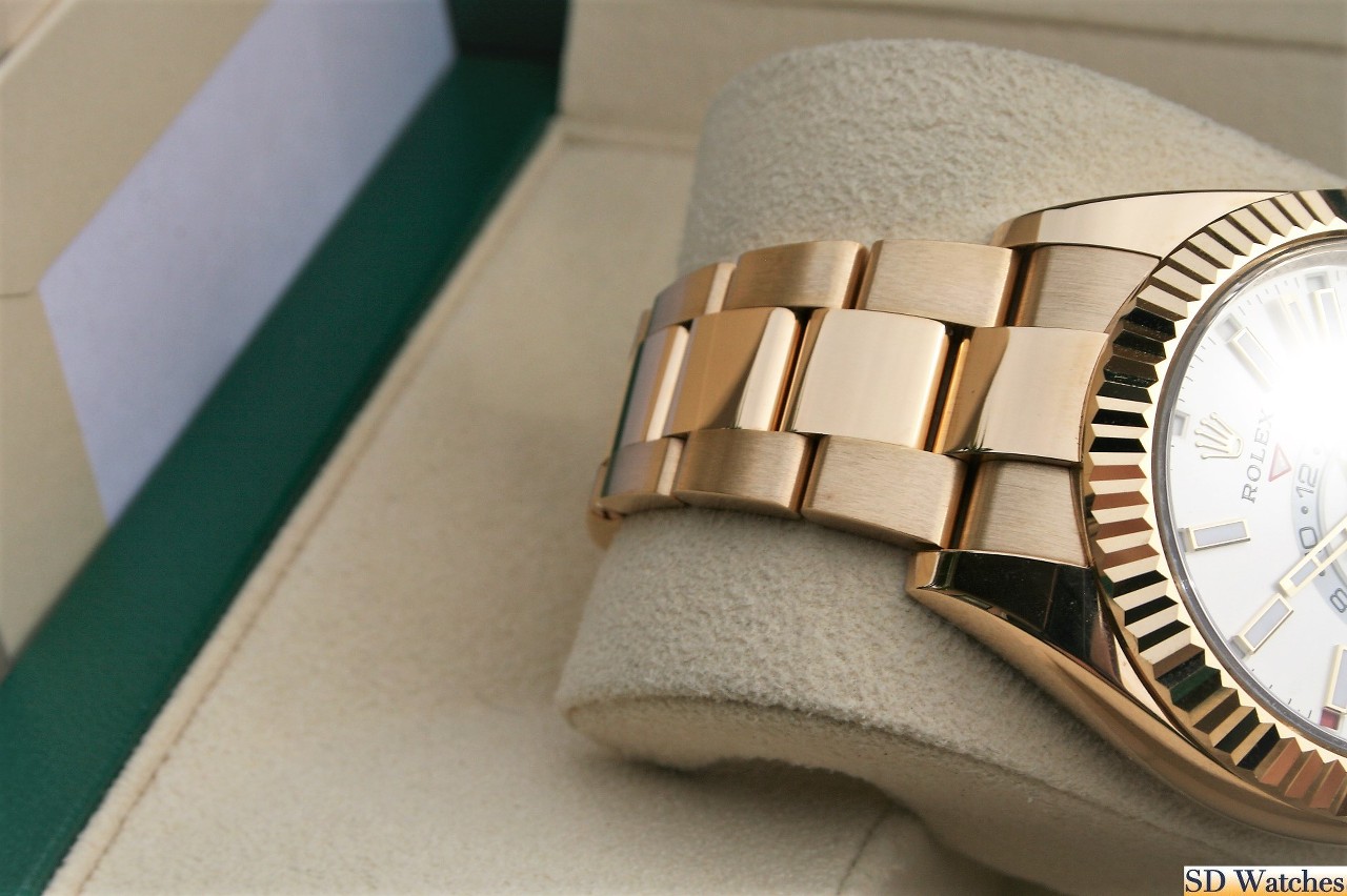 FS: ROLEX 326938 SKY-DWELLER WATCH 18K WHITE INDEX image 3