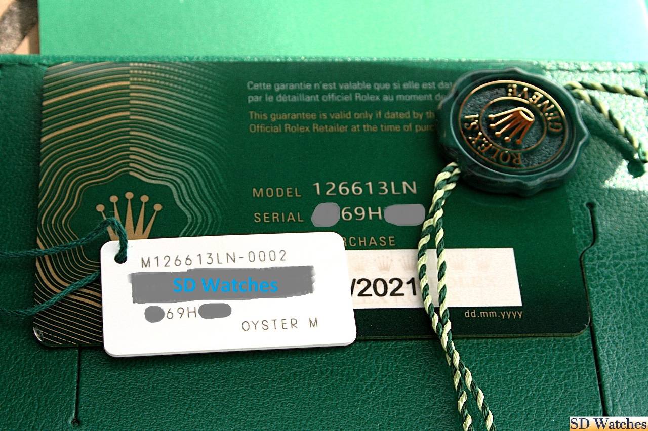 FS: ROLEX 126613 SUBMARINER DATE WACTH BLACK DIAL image 6