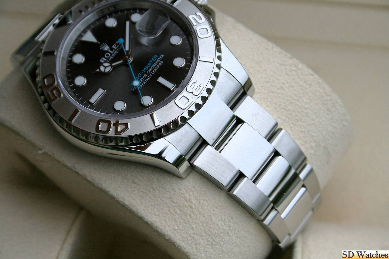 FS: Rolex 126622 Yachtmaster Watch Slate Dial Blue Hand image 2