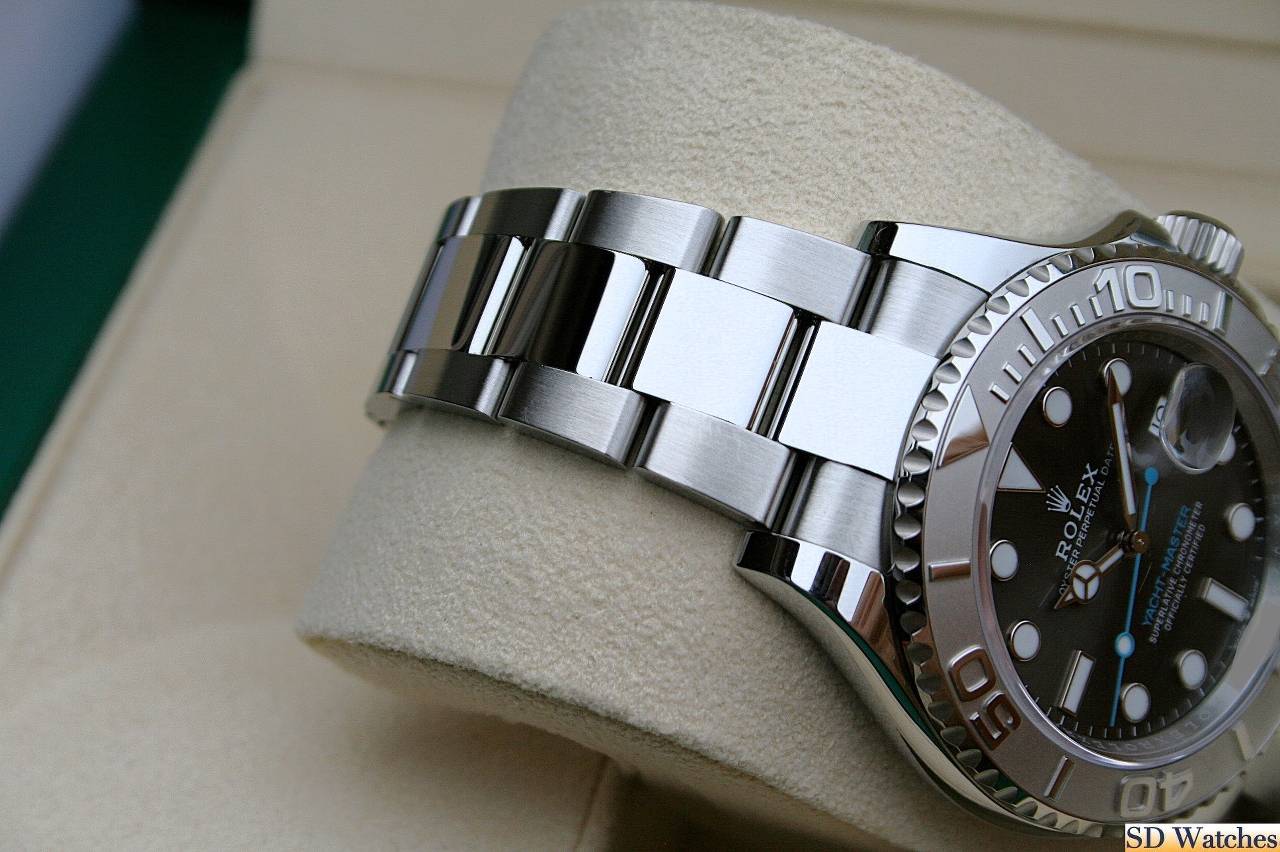 FS: Rolex 126622 Yachtmaster Watch Slate Dial Blue Hand image 3