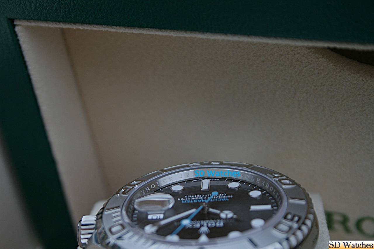 FS: Rolex 126622 Yachtmaster Watch Slate Dial Blue Hand image 5