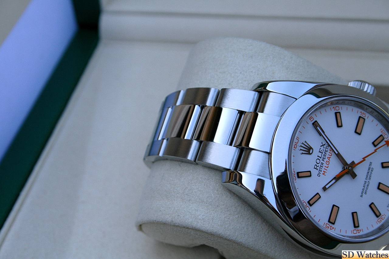 FS: ROLEX 116400 MILGAUSS DISCONTINUED 40MM WATCH image 3