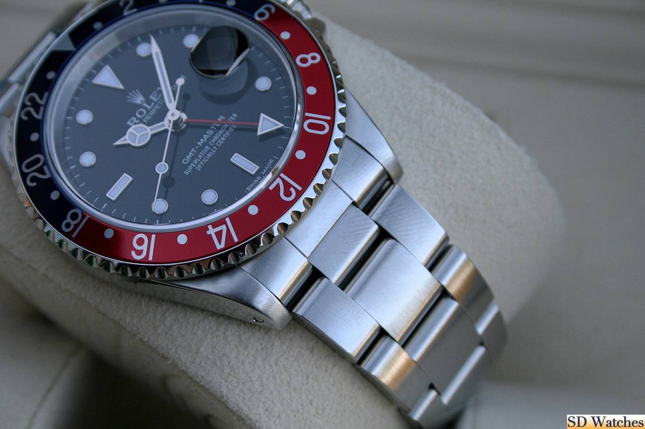 FS: ROLEX 16700 CPO GMT MASTER WATCH PEPSI image 2