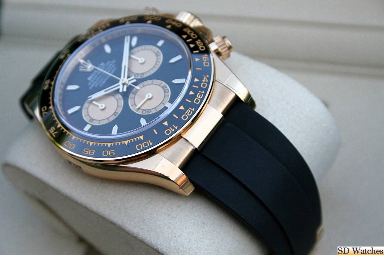 FS: ROLEX 126518 DAYTONA WATCH 18K YELLOW GOLD OYSTERFLEX image 2