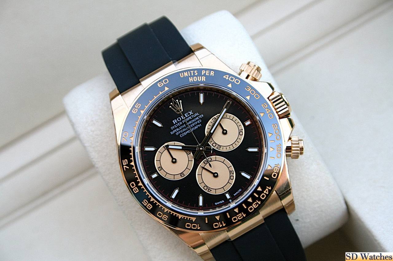 FS: ROLEX 126518 DAYTONA WATCH 18K YELLOW GOLD OYSTERFLEX image 6