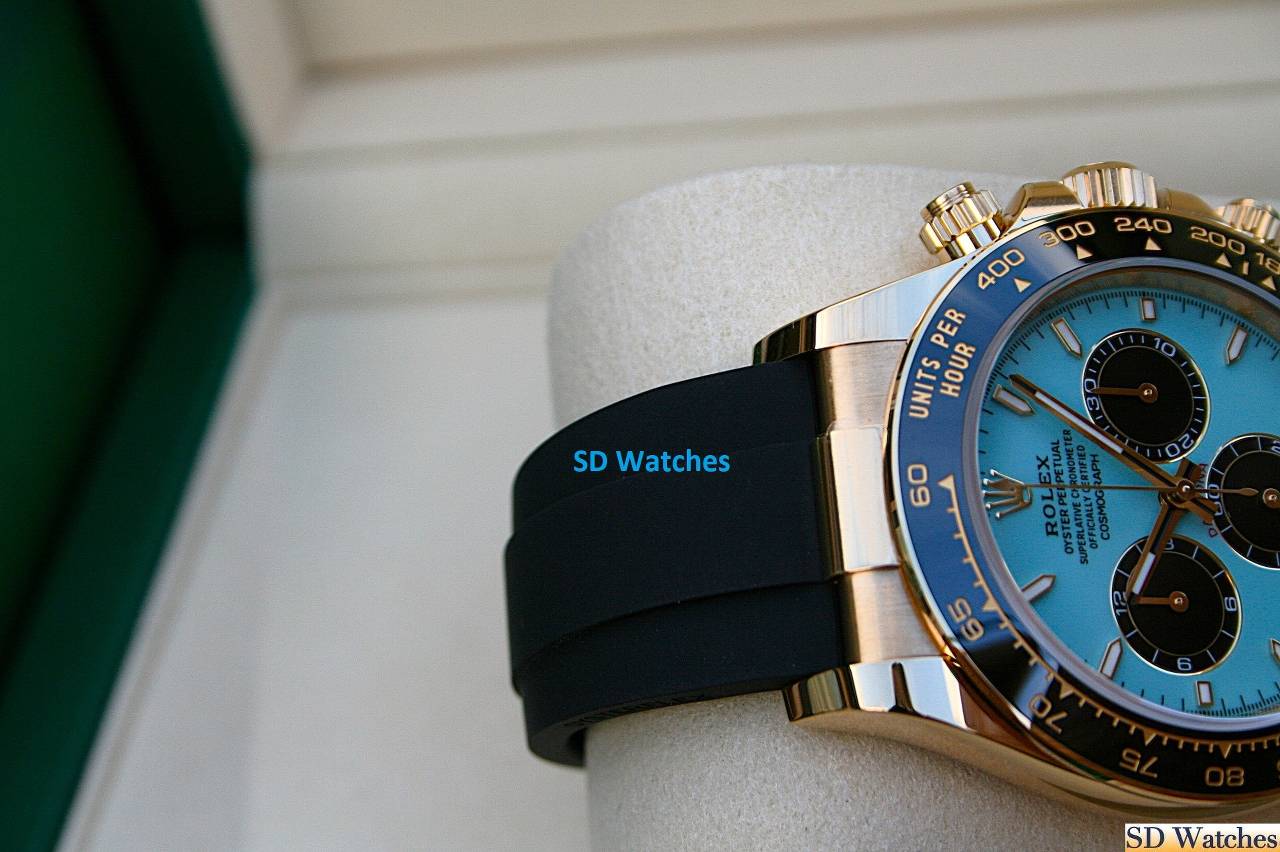 FS: ROLEX 126518LN DAYTONA WATCH TIFFANY DIAL 18K YELLOW GOLD image 3