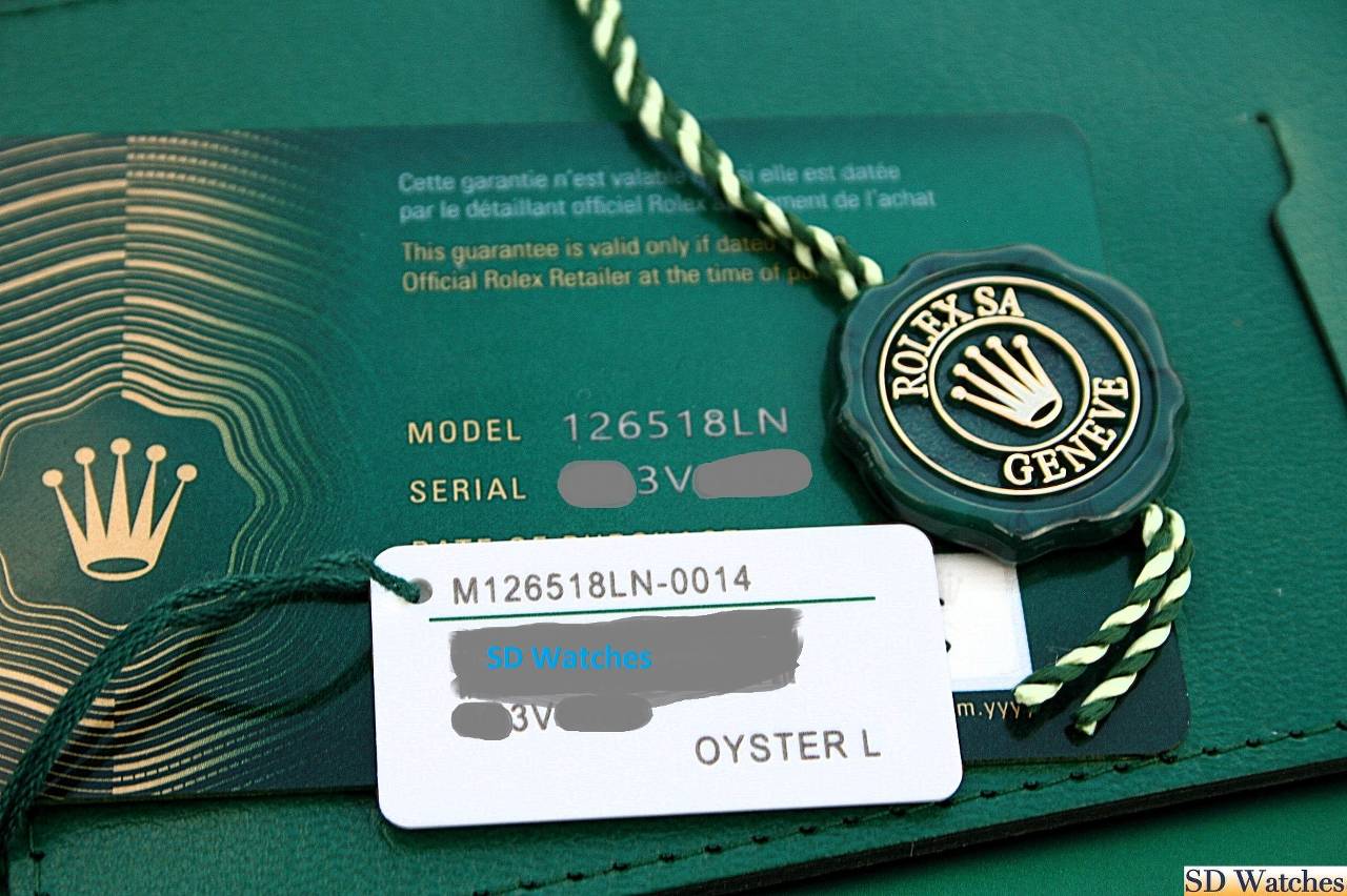 FS: ROLEX 126518LN DAYTONA WATCH TIFFANY DIAL 18K YELLOW GOLD image 6