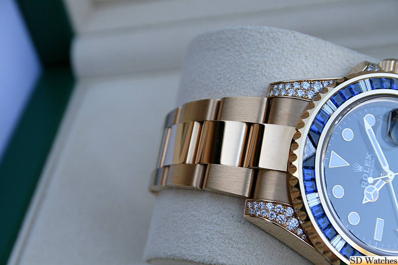 FS: ROLEX 116758SARU 18K YELLOW GOLD GMT MASTER II WATCH image 3