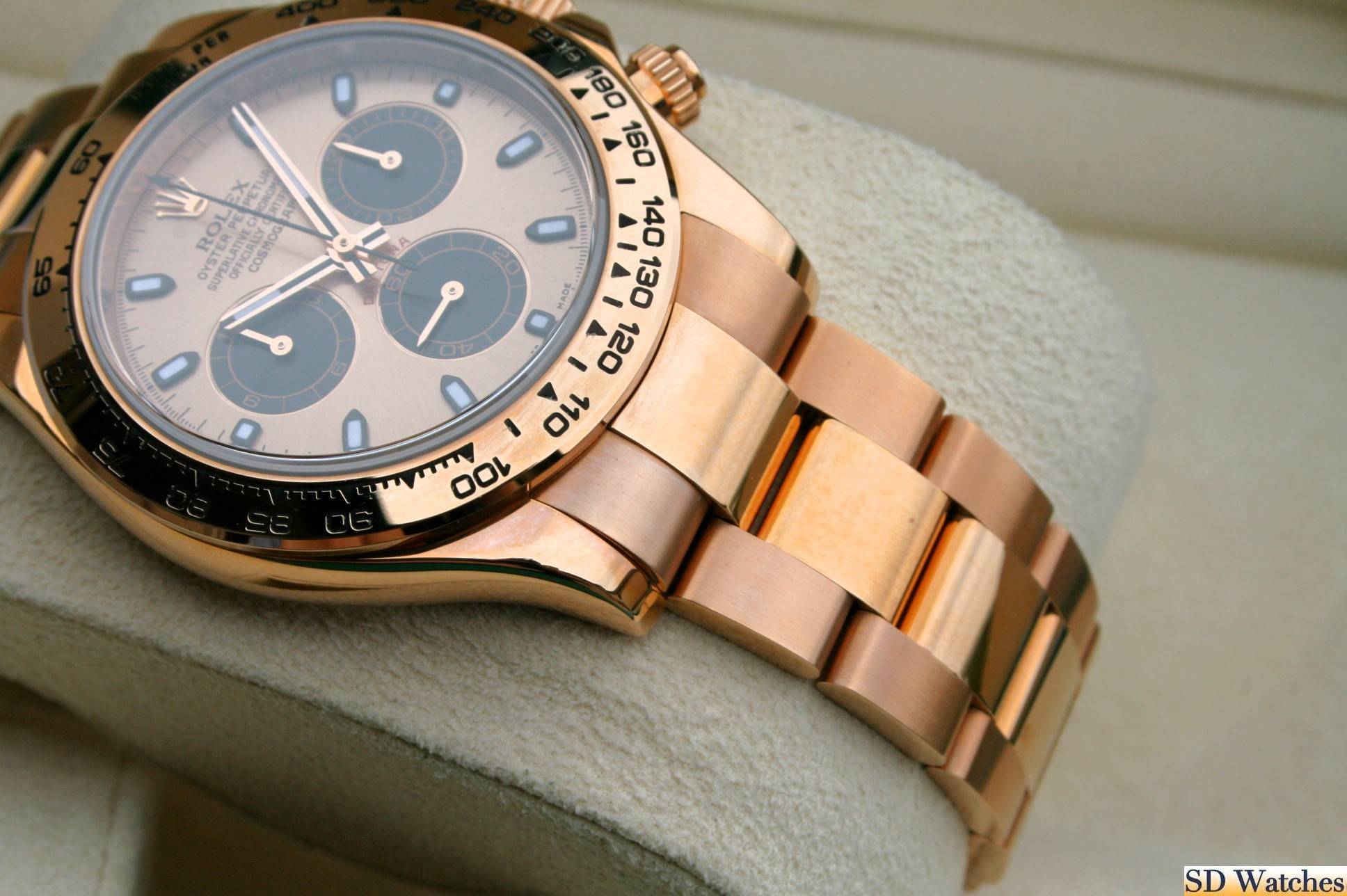 FS: ROLEX 116505 DAYTONA COSMOGRAPH WATCH 18K ROSE GOLD image 2