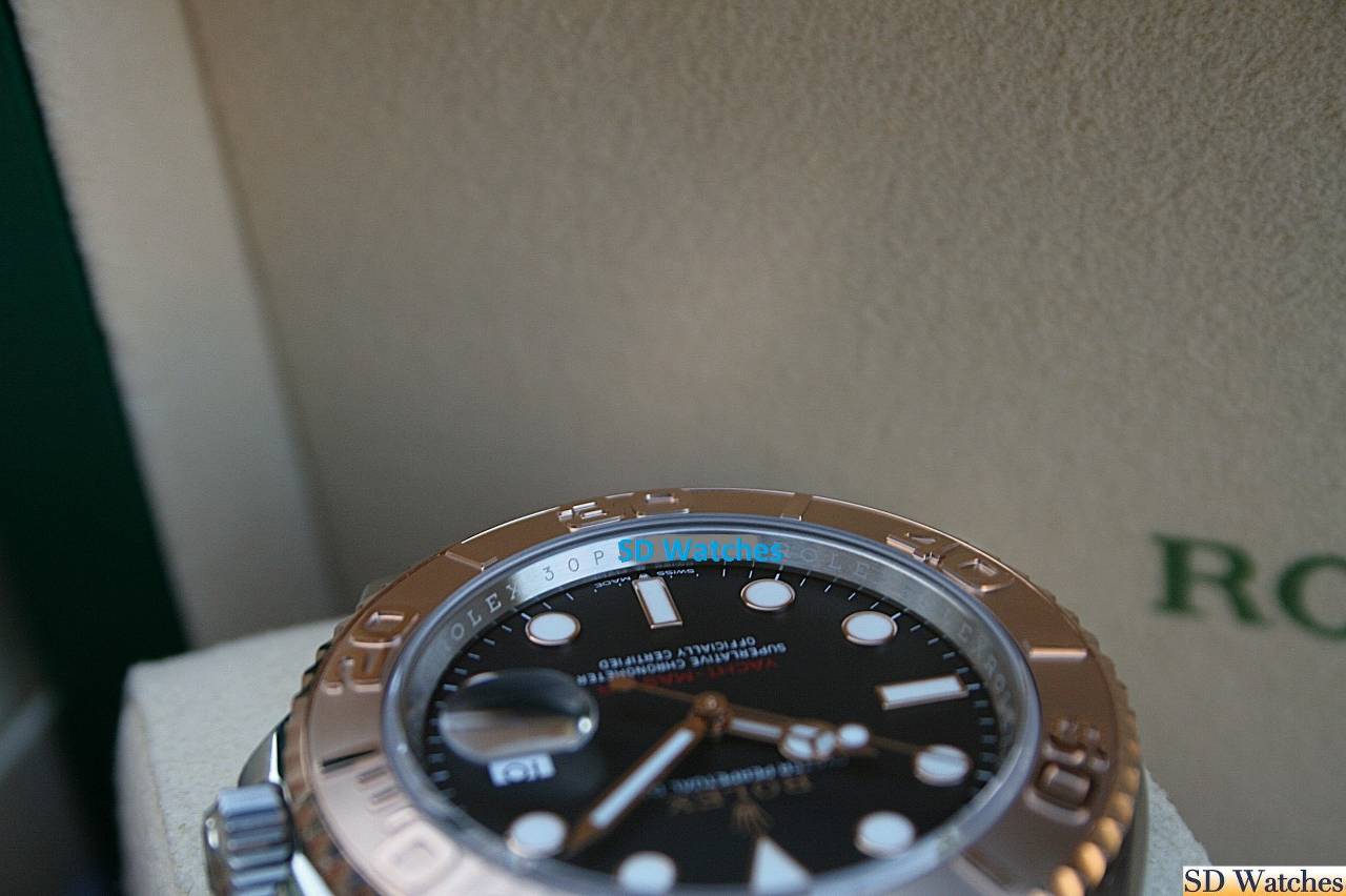 FS: Rolex 126621 Yachtmaster Watch 18K/SS Black Dial image 5