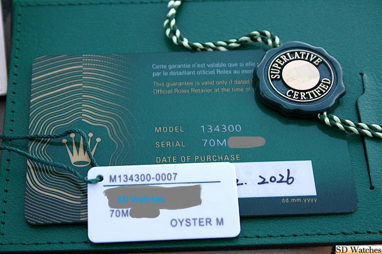 FS: ROLEX 134300 OYSTER PERPETUAL 41MM BEIGE DIAL image 6