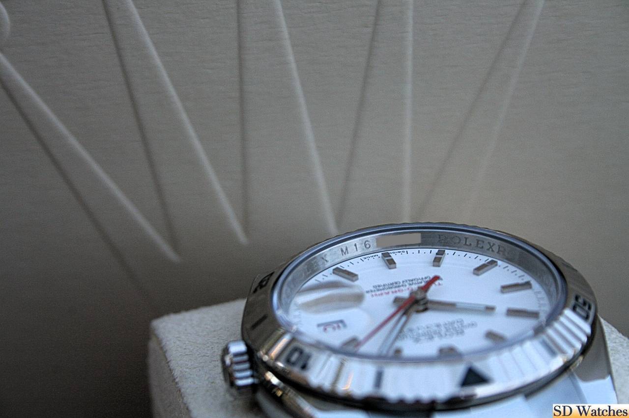 FS: ROLEX 116264 TURN-O-GRAPH WATCH WHITE DIAL image 4