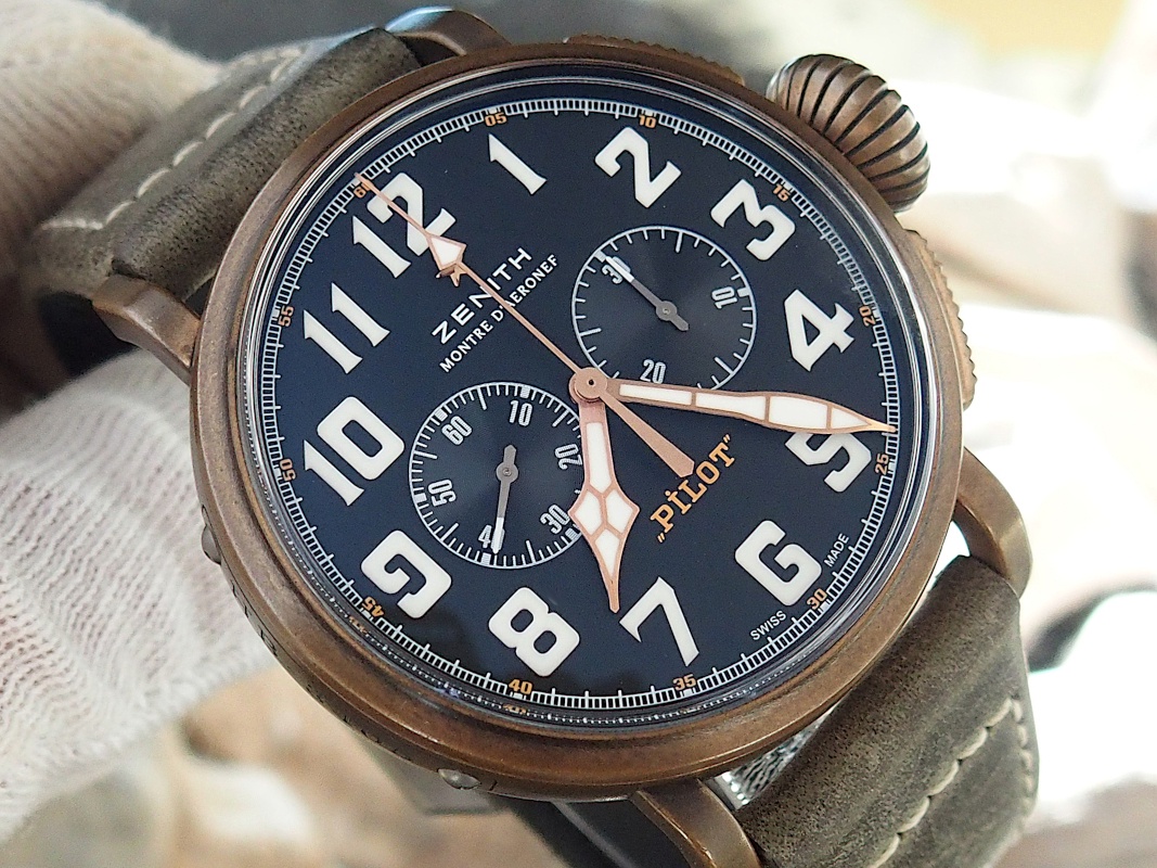 FS: Zenith Type 20 Extra Special Chrono 29.2430.4069/21.C800 Unworn w/ Box & Books NEW REDUCTION image 5