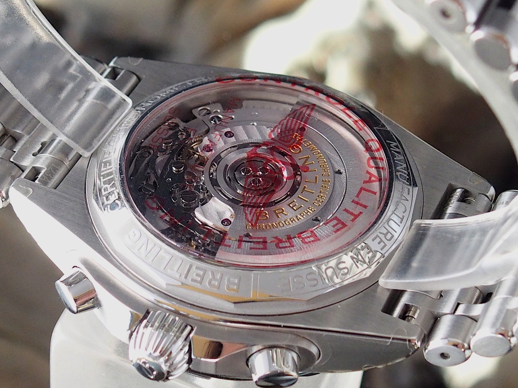 FS: Breitling Chronomat B01 42 AB0134 Blue/Blk Dial Rouleaux Brace Unworn B&P NEW REDUCTION image 4