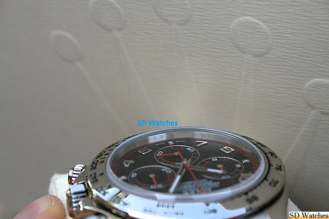 FS: ROLEX 116509 DAYTONA COSMOGRAPH WATCH 18K BLACK RACING DIAL image 5