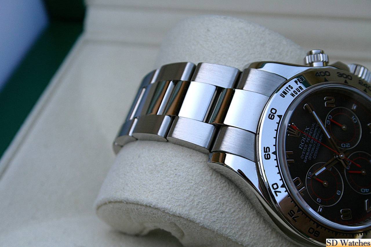 FS: ROLEX 116509 DAYTONA COSMOGRAPH WATCH 18K BLACK RACING DIAL image 3