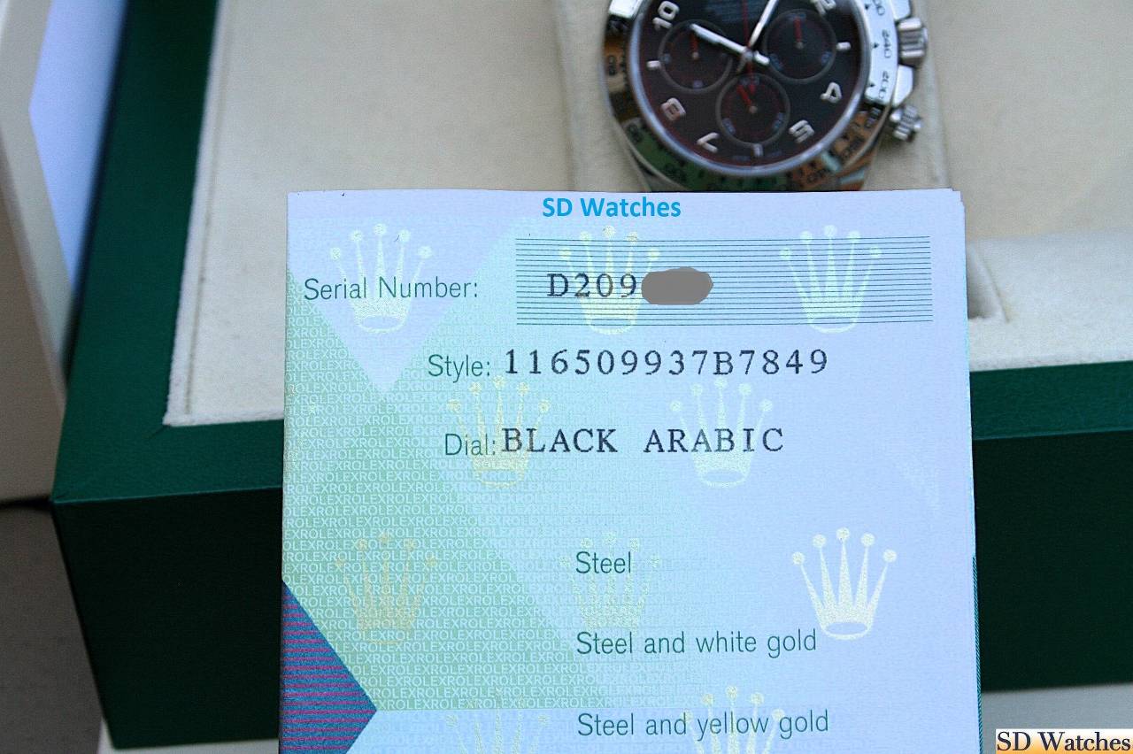 FS: ROLEX 116509 DAYTONA COSMOGRAPH WATCH 18K BLACK RACING DIAL image 6