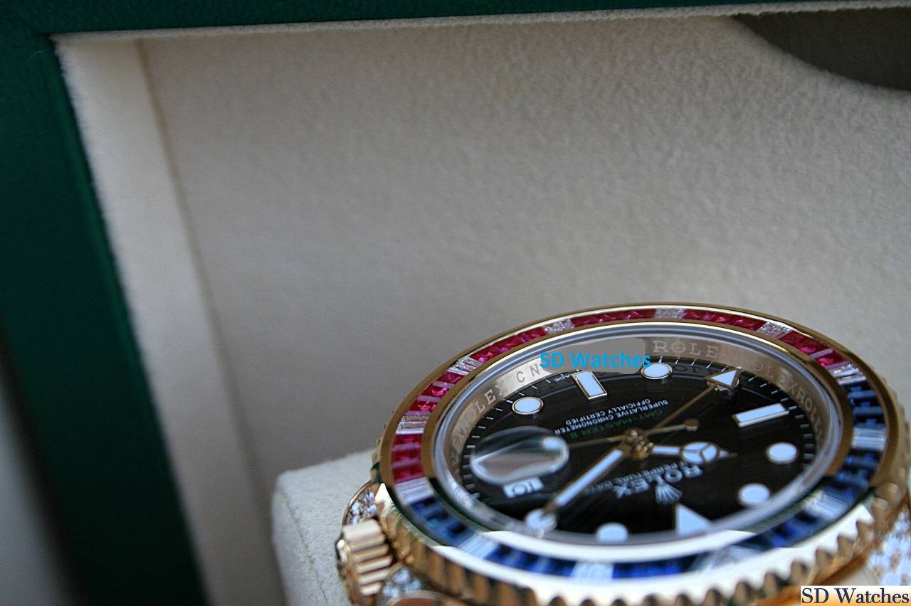 FS: ROLEX 116758SARU 18K YELLOW GOLD GMT MASTER II WATCH image 6