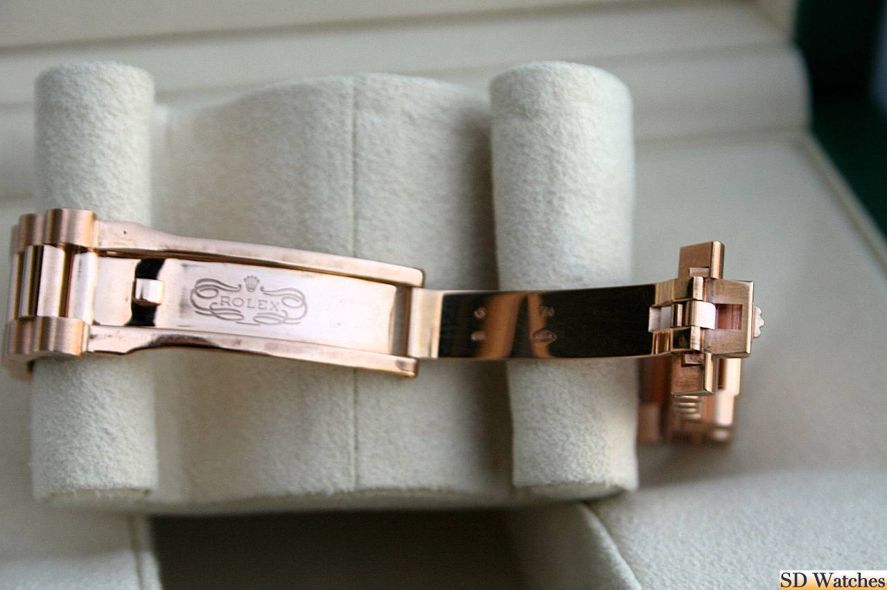 FS: ROLEX 118235 DAY DATE PRESIDENT 18K ROSE GOLD DIAMOND DIAL image 5